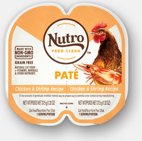 Nutro Pate Natural Chicken, Liver & Shrimp